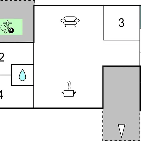 Cozy Home In Haderslev With Kitchen Σπίτι διακοπών *